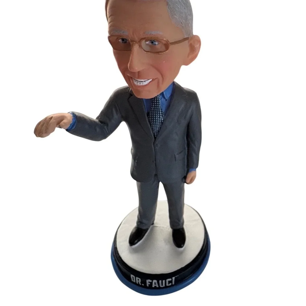 Dr Anthony Fauci Bobblehead Flatten the Curve Limited Edition Numbered Figurine